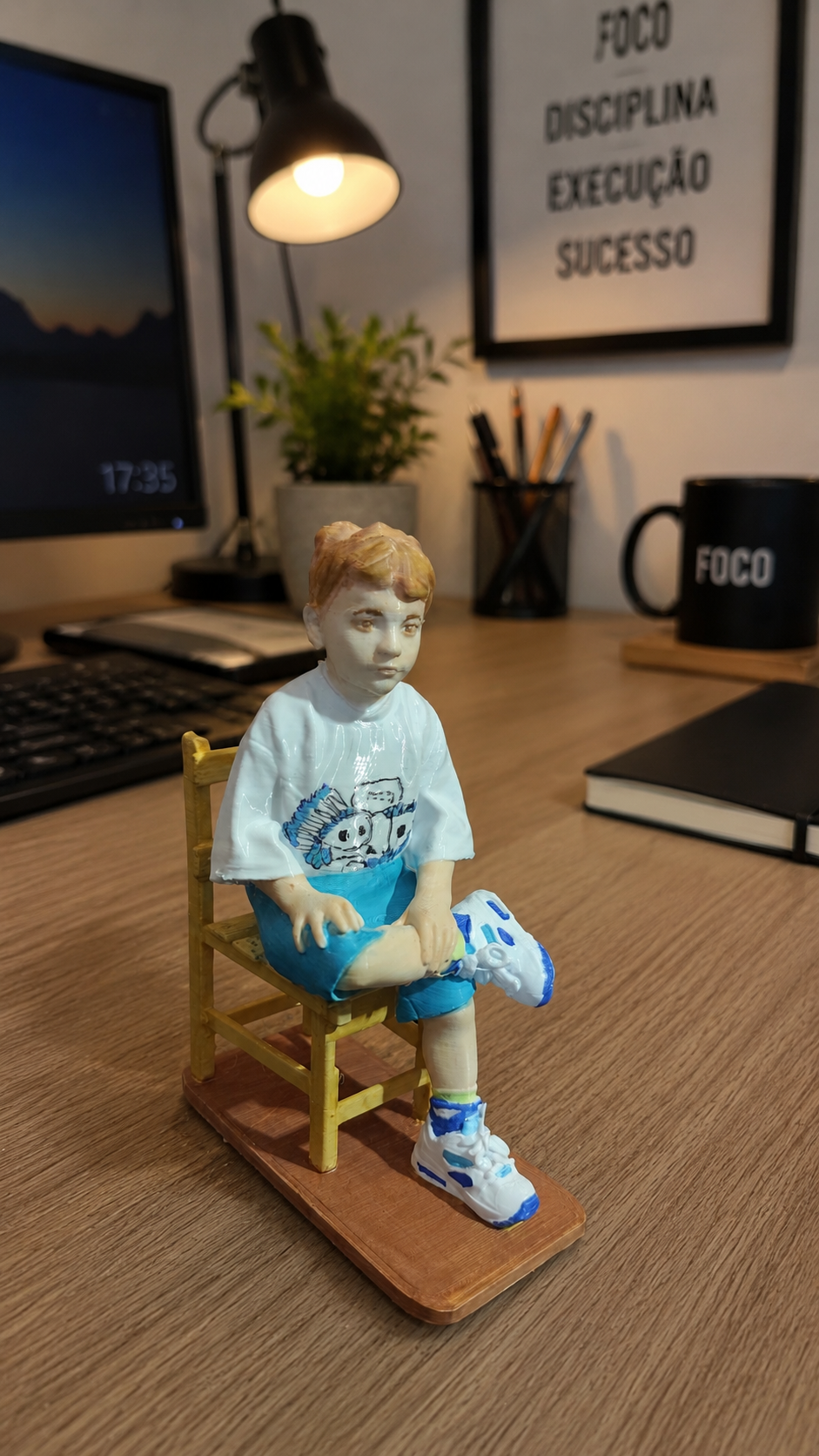 Retrato 3D realístico 